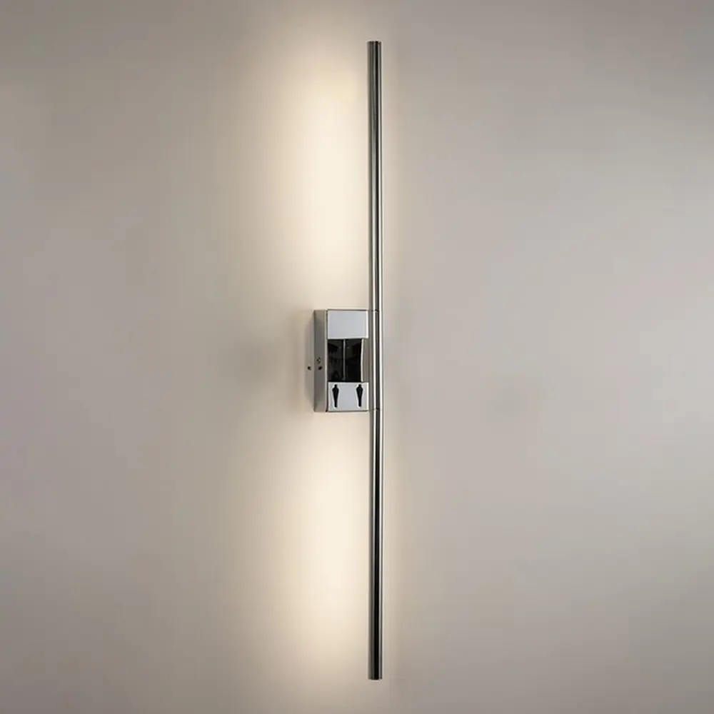 Фото 2 Настенный светильник светодиодный Arte Lamp Lines A2029ap-1cc нейтральный белый свет цвет хром Фото 2 Настенный светильник светодиодный Arte Lamp Lines A2029ap-1cc нейтральный белый свет цвет хром