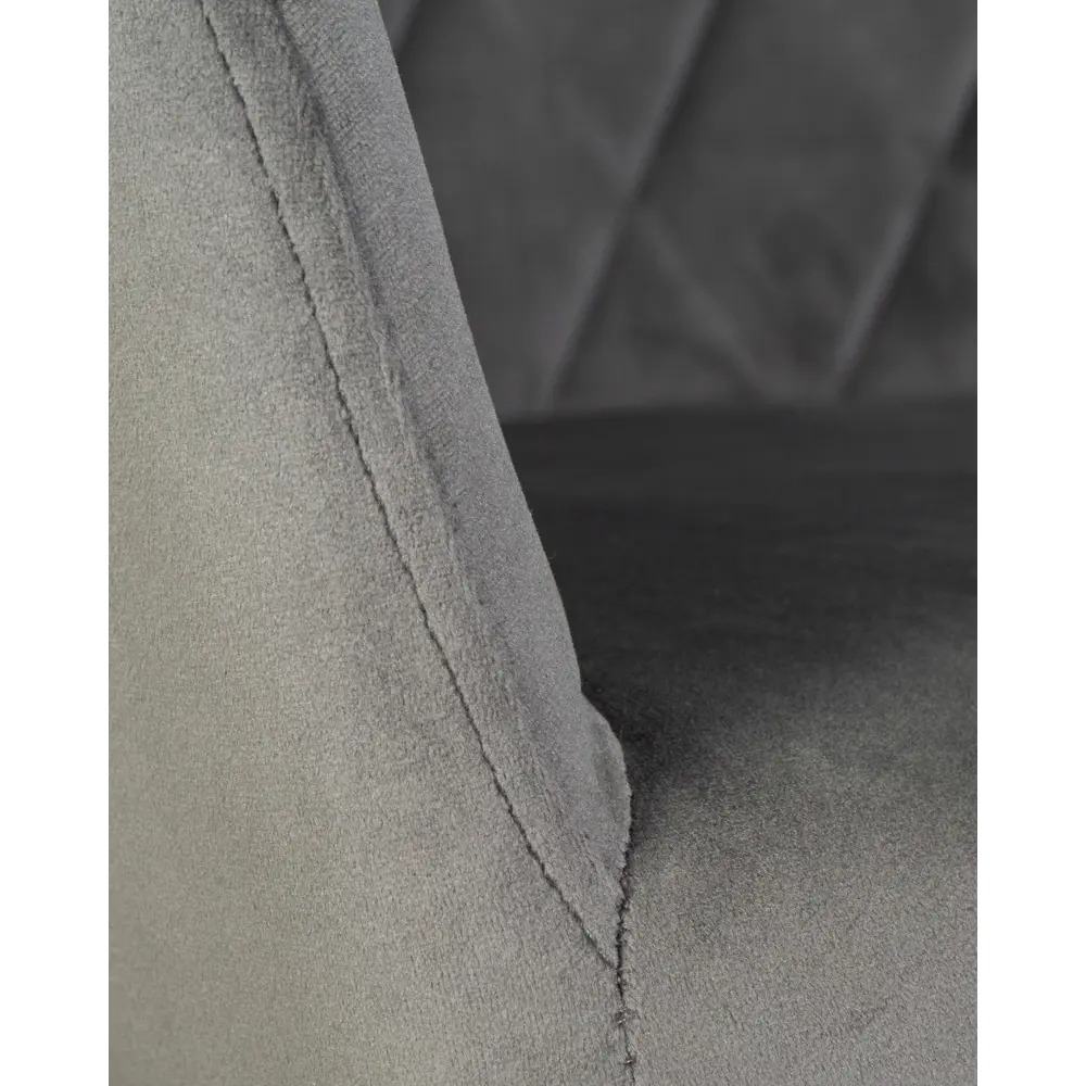 Фото 4 Комплект кухонных стульев 2 шт Dobrin Robert lml-8266 55.5x56x60.5 см велюр цвет антрацит Фото 4 Комплект кухонных стульев 2 шт Dobrin Robert lml-8266 55.5x56x60.5 см велюр цвет антрацит