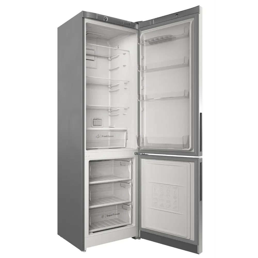 Фото 4 Холодильник Indesit ITS 4200 G 60x196 см цвет серебристый Фото 4 Холодильник Indesit ITS 4200 G 60x196 см цвет серебристый