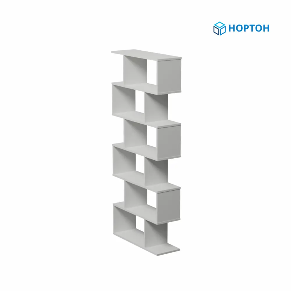 Фото 3 Стеллаж Нортон 75x175.2x25 см нагрузка до 15 кг ЛДСП цвет белый ВИ0102 Фото 3 Стеллаж Нортон 75x175.2x25 см нагрузка до 15 кг ЛДСП цвет белый ВИ0102