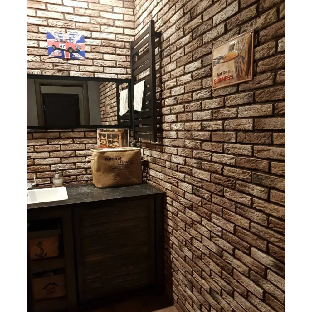 Фото Декоративный кирпич Leonardo Stone Иль-Де-Франс 333 0.62м² 48шт