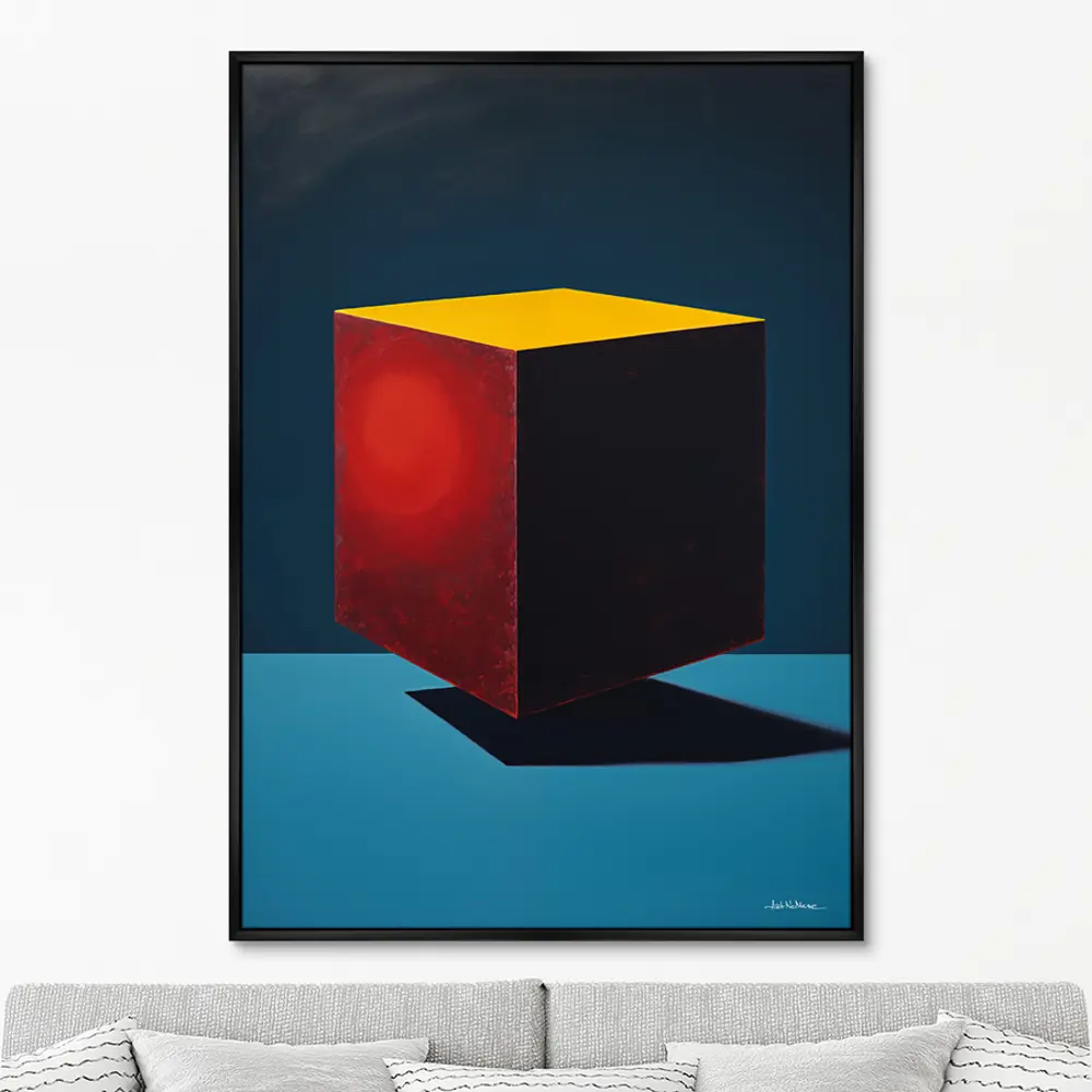 Фото Картина Artnomore Cubes in colors No 1 2024г. AR-777000854 75x105 см Фото Картина Artnomore Cubes in colors No 1 2024г. AR-777000854 75x105 см