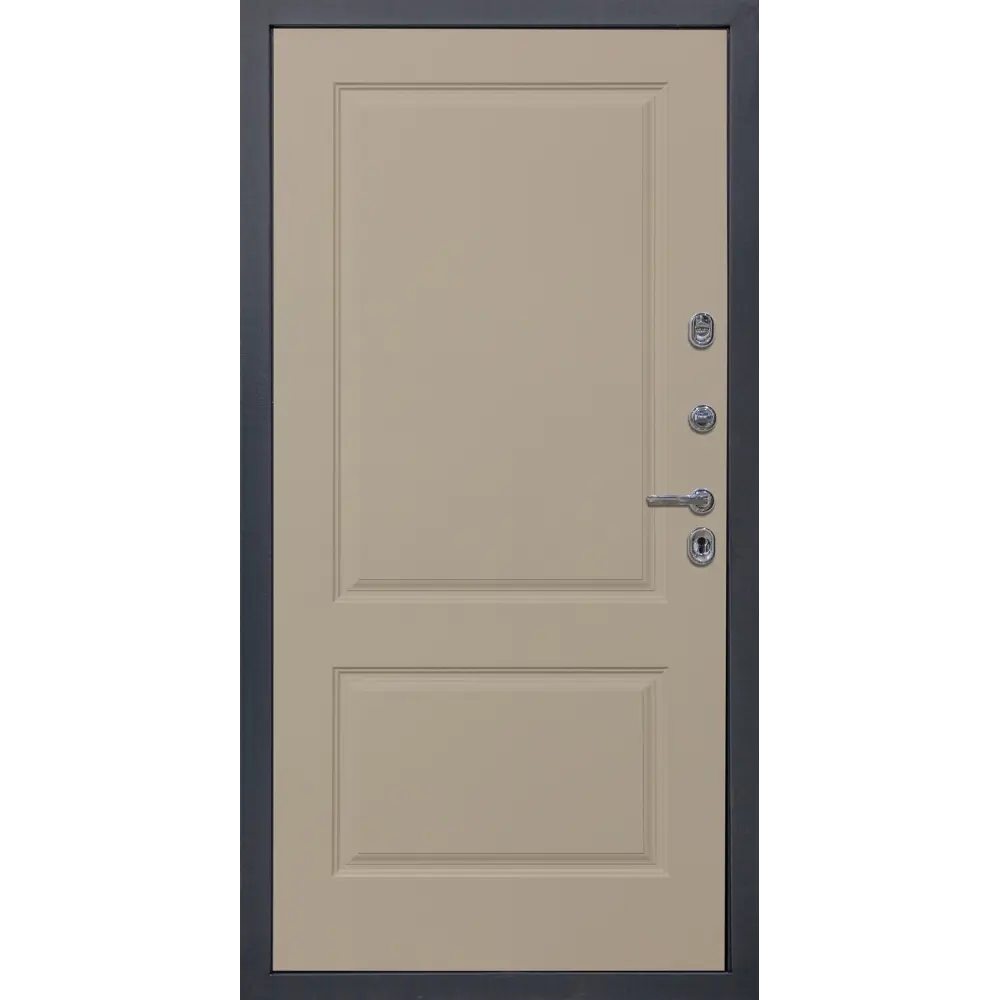 Фото 2 Входная дверь Diva ДХ-30 205x96см левый серый софт/Д7 софт шампань