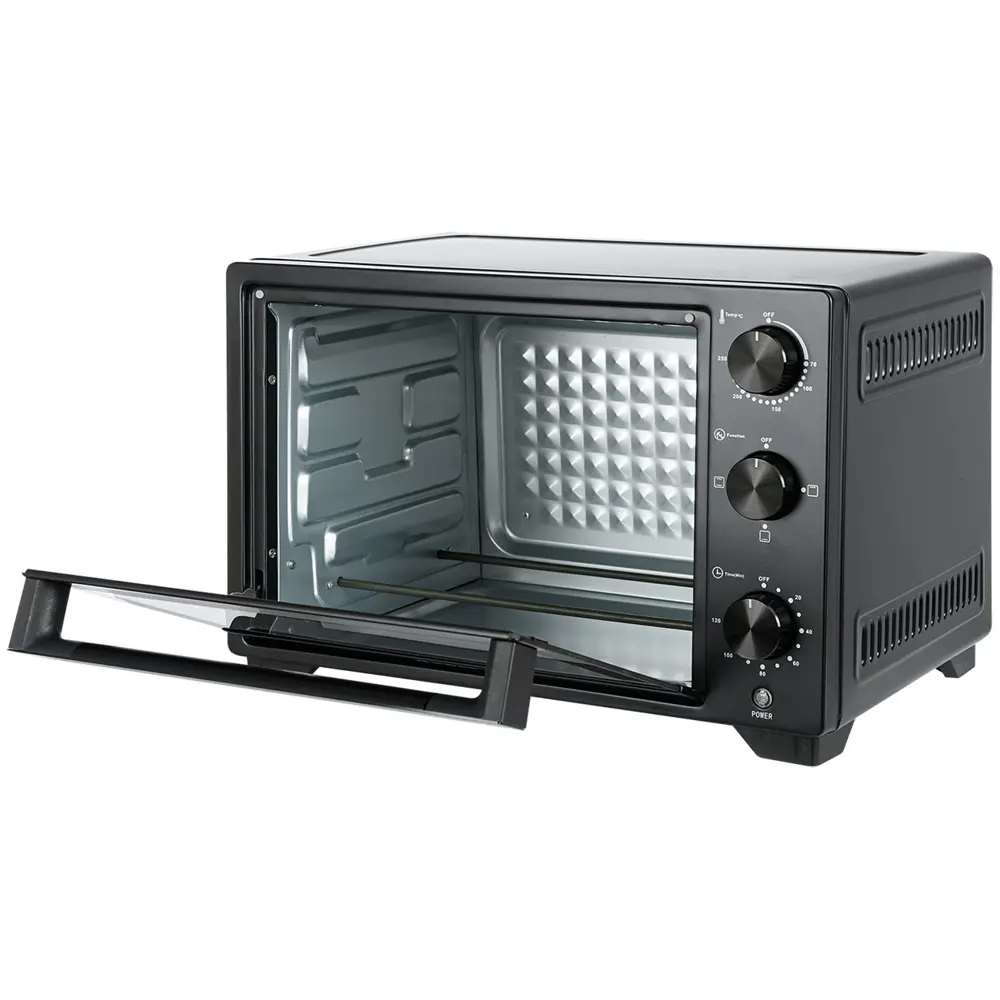 Фото 4 Электропечь 1500 Вт Kraft 657565 46x30x35.5 см цвет черный Фото 4 Электропечь 1500 Вт Kraft 657565 46x30x35.5 см цвет черный