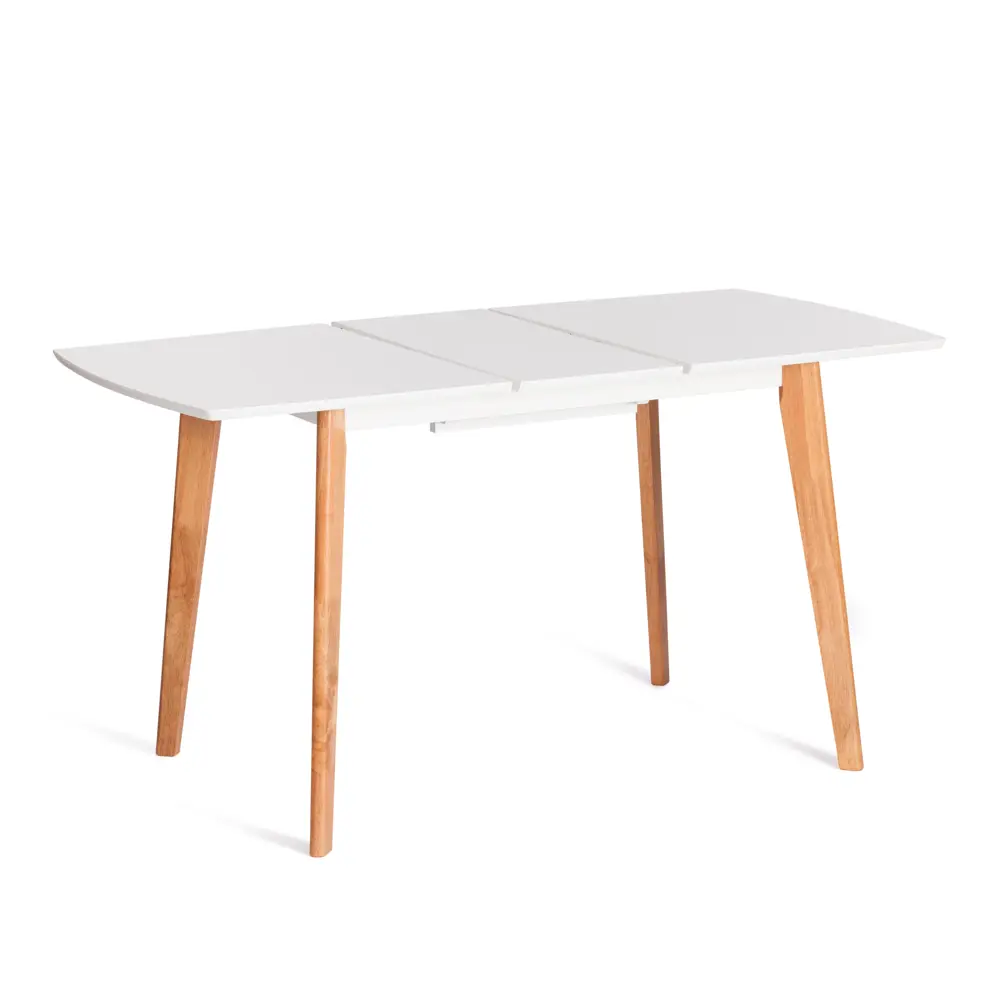 Фото 5 Кухонный стол прямоугольный Tetchair Claire 110x75 см МДФ цвет белый, натуральное дерево Фото 5 Кухонный стол прямоугольный Tetchair Claire 110x75 см МДФ цвет белый, натуральное дерево