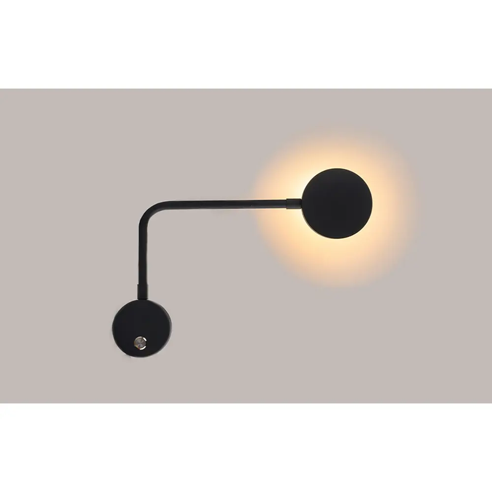 Фото 2 Настенный светильник светодиодный Crystal Lux 536_1400 нейтральный белый свет цвет черный