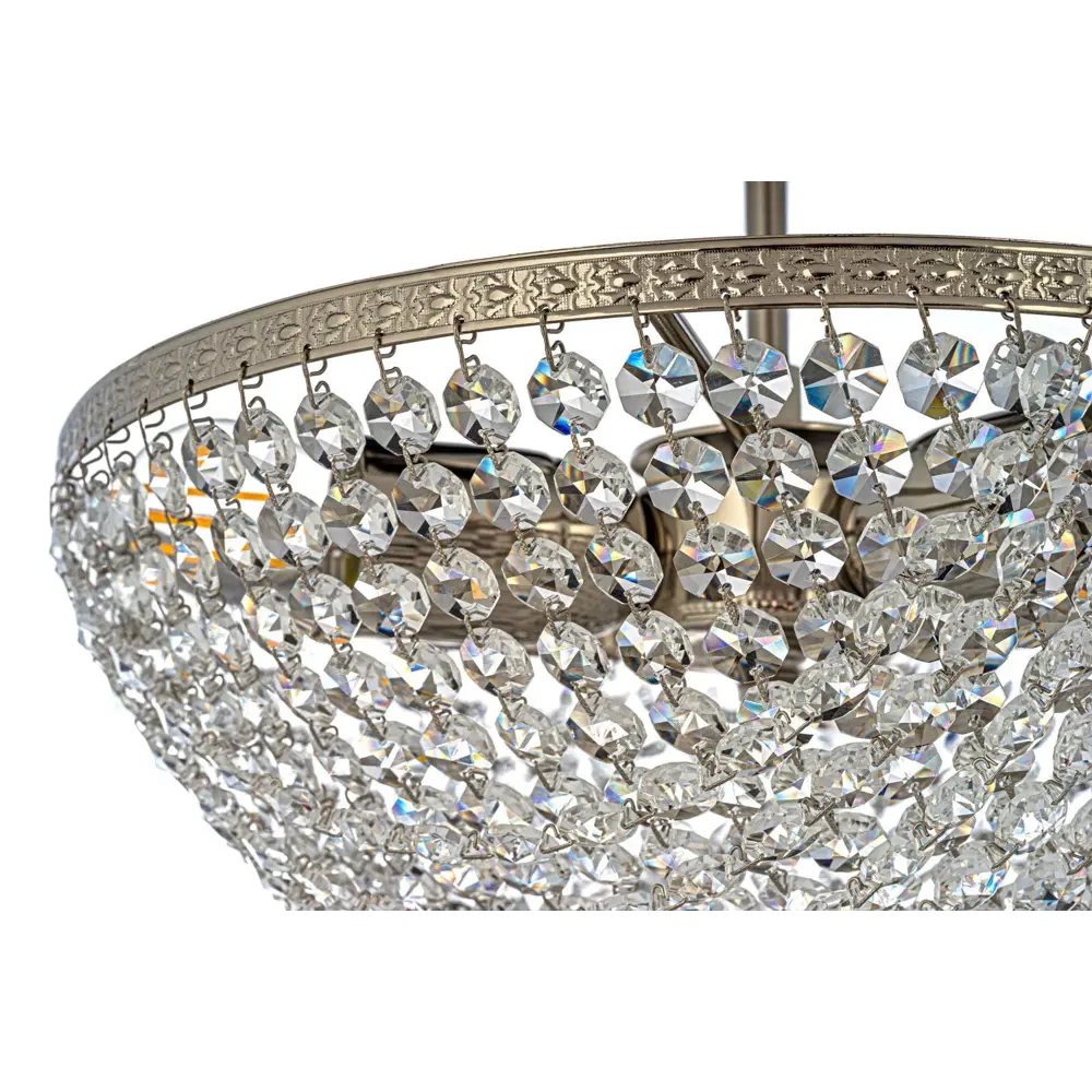 Фото 3 Люстра на штанге Arti lampadari Stella nickel Al_stella_e_1.3.30.505_n 3 лампы 10 м² цвет прозрачный/матовый Фото 3 Люстра на штанге Arti lampadari Stella nickel Al_stella_e_1.3.30.505_n 3 лампы 10 м² цвет прозрачный/матовый