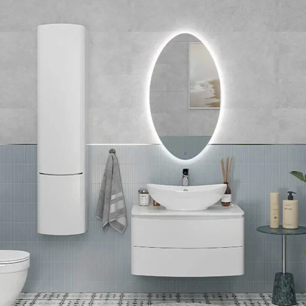 Фото 8 Тумба под раковину подвесная Velvex tp-LUN-80-2Y-com 80см цвет белый, с раковиной Фото 8 Тумба под раковину подвесная Velvex tp-LUN-80-2Y-com 80см цвет белый, с раковиной