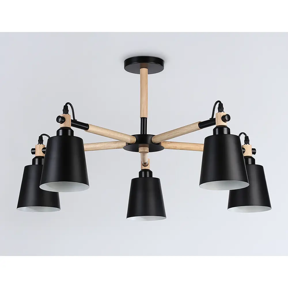Фото 5 Люстра подвесная светодиодная Ambrella light Tr82211 12 м² нейтральный белый свет цвет черный Фото 5 Люстра подвесная светодиодная Ambrella light Tr82211 12 м² нейтральный белый свет цвет черный