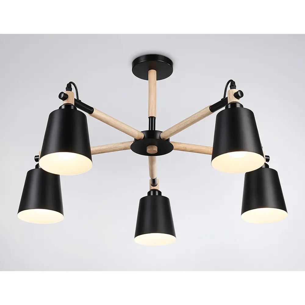 Фото 3 Люстра подвесная светодиодная Ambrella light Tr82211 12 м² нейтральный белый свет цвет черный Фото 3 Люстра подвесная светодиодная Ambrella light Tr82211 12 м² нейтральный белый свет цвет черный