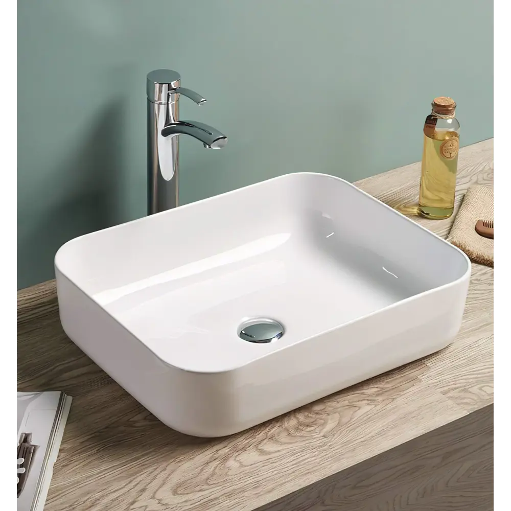 Фото Раковина Keramastar credo KR033011 50см цвет белый Фото Раковина Keramastar credo KR033011 50см цвет белый