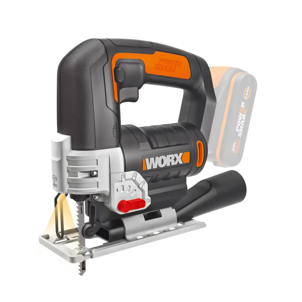 Фото Лобзик аккумуляторный Worx WX543 20 В Li-Ion 1x2 Ач Фото Лобзик аккумуляторный Worx WX543 20 В Li-Ion 1x2 Ач