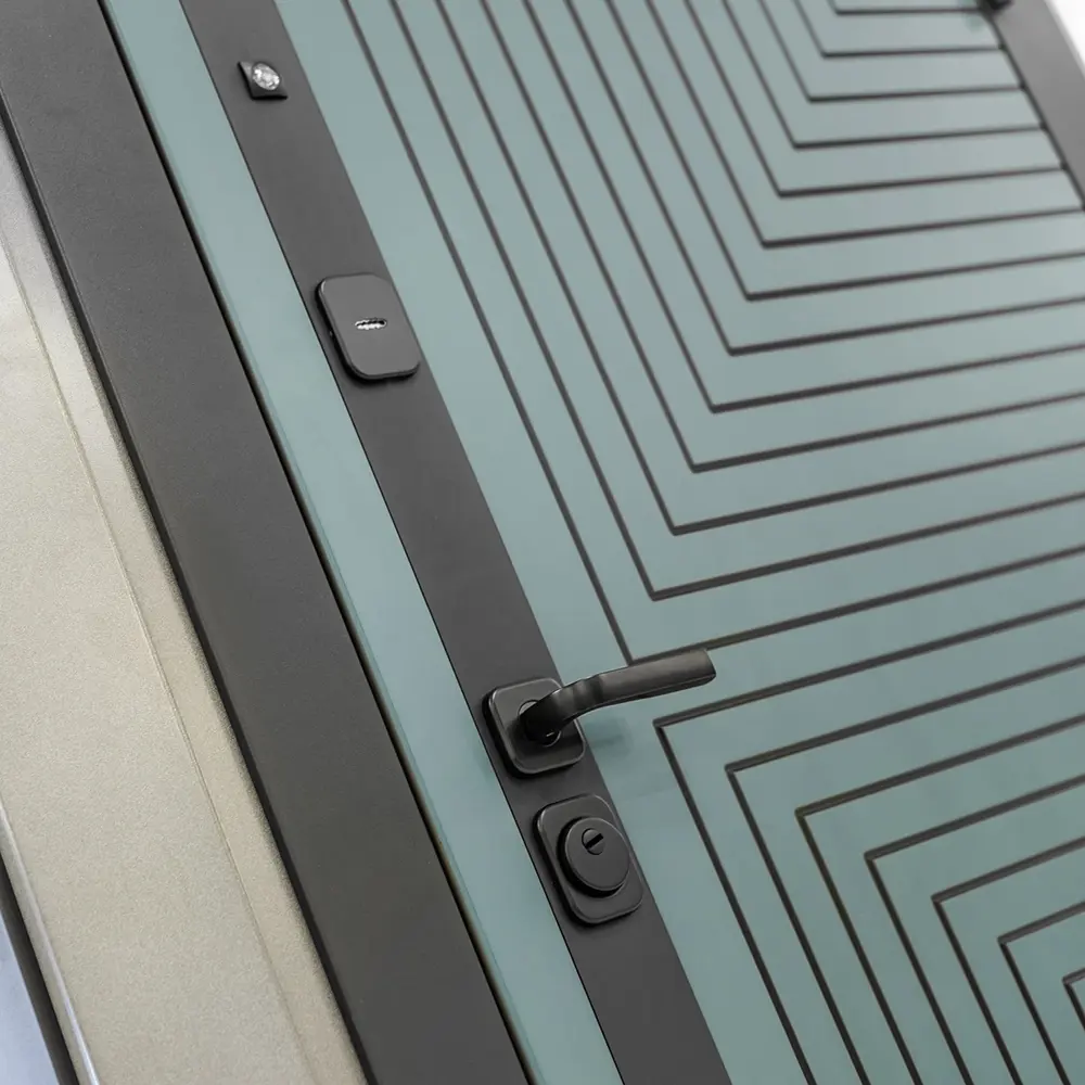 Фото 3 Входная дверь Labirintdoors Кредор правый 205x88см цвет серо-зеленый с патиной/бетон светлый с зеркалом ФЛЗ-1 Фото 3 Входная дверь Labirintdoors Кредор правый 205x88см цвет серо-зеленый с патиной/бетон светлый с зеркалом ФЛЗ-1