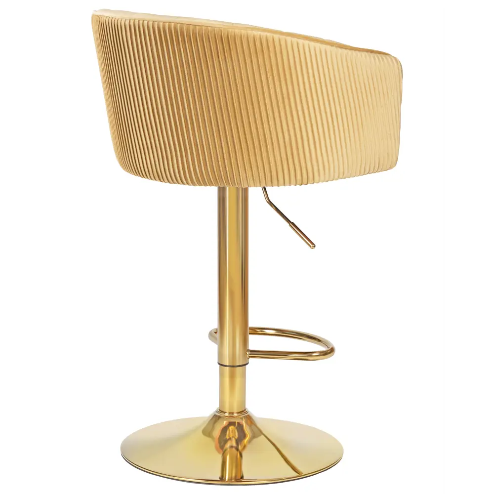 Фото 6 Барный стул Dobrin Darcy gold lm-5025_goldbase 51x107x46 см цвет песочный Фото 6 Барный стул Dobrin Darcy gold lm-5025_goldbase 51x107x46 см цвет песочный