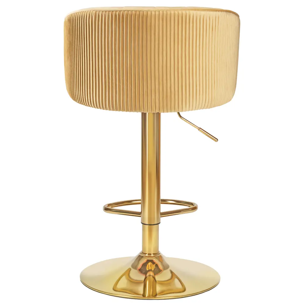 Фото 8 Барный стул Dobrin Darcy gold lm-5025_goldbase 51x107x46 см цвет песочный Фото 8 Барный стул Dobrin Darcy gold lm-5025_goldbase 51x107x46 см цвет песочный