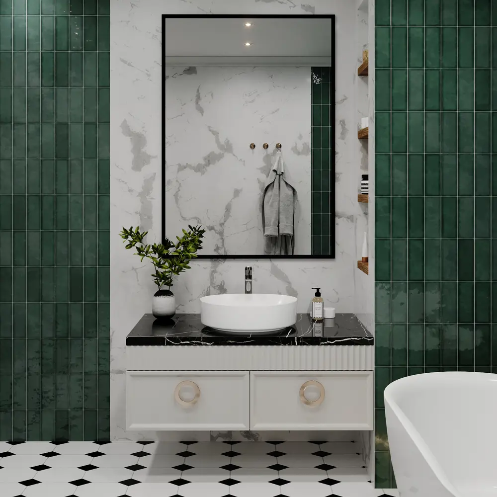 Фото 8 Раковина накладная для ванной Wellsee Belle Spa 2.0 335803000 50 см цвет глянцевый белый Фото 8 Раковина накладная для ванной Wellsee Belle Spa 2.0 335803000 50 см цвет глянцевый белый