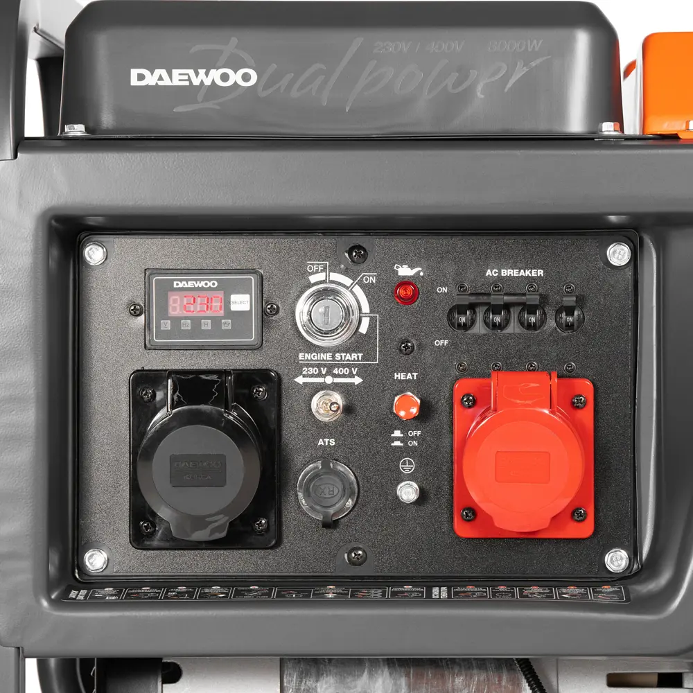 Фото 7 Генератор дизельный Daewoo DDAE 9000DXE-3 8 кВт Фото 7 Генератор дизельный Daewoo DDAE 9000DXE-3 8 кВт