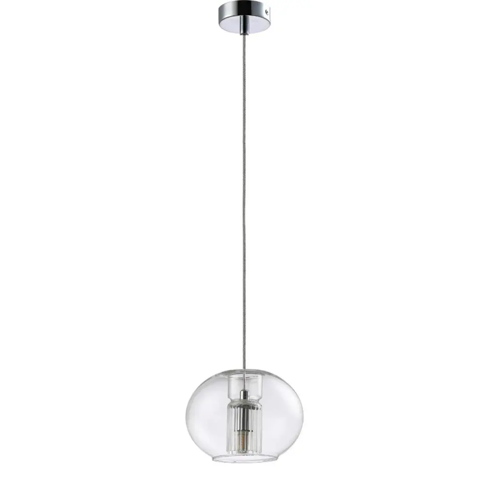 Фото Светильник потолочный Crystal Lux BELEZA BELEZA SP1 E CHROME 1 лампа 2 м² цвет хром Фото Светильник потолочный Crystal Lux BELEZA BELEZA SP1 E CHROME 1 лампа 2 м² цвет хром