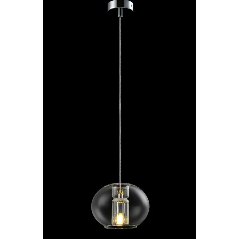 Фото 4 Светильник потолочный Crystal Lux BELEZA BELEZA SP1 E CHROME 1 лампа 2 м² цвет хром Фото 4 Светильник потолочный Crystal Lux BELEZA BELEZA SP1 E CHROME 1 лампа 2 м² цвет хром