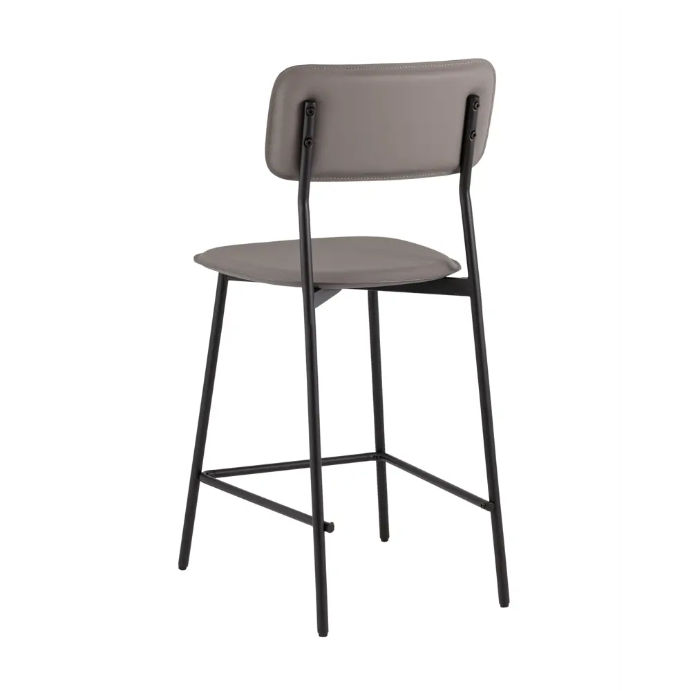 Фото 5 Полубарный стул Stool group Minnie HPB2318 HAB1-10 BOX2 43x92 см цвет серый Фото 5 Полубарный стул Stool group Minnie HPB2318 HAB1-10 BOX2 43x92 см цвет серый