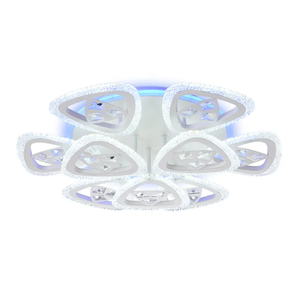Фото 2 Люстра потолочная светодиодная Ambrella Light AMBR_FA2921 Original с пультом управления 20 м² регулируемый белый свет цвет белый Фото 2 Люстра потолочная светодиодная Ambrella Light AMBR_FA2921 Original с пультом управления 20 м² регулируемый белый свет цвет белый