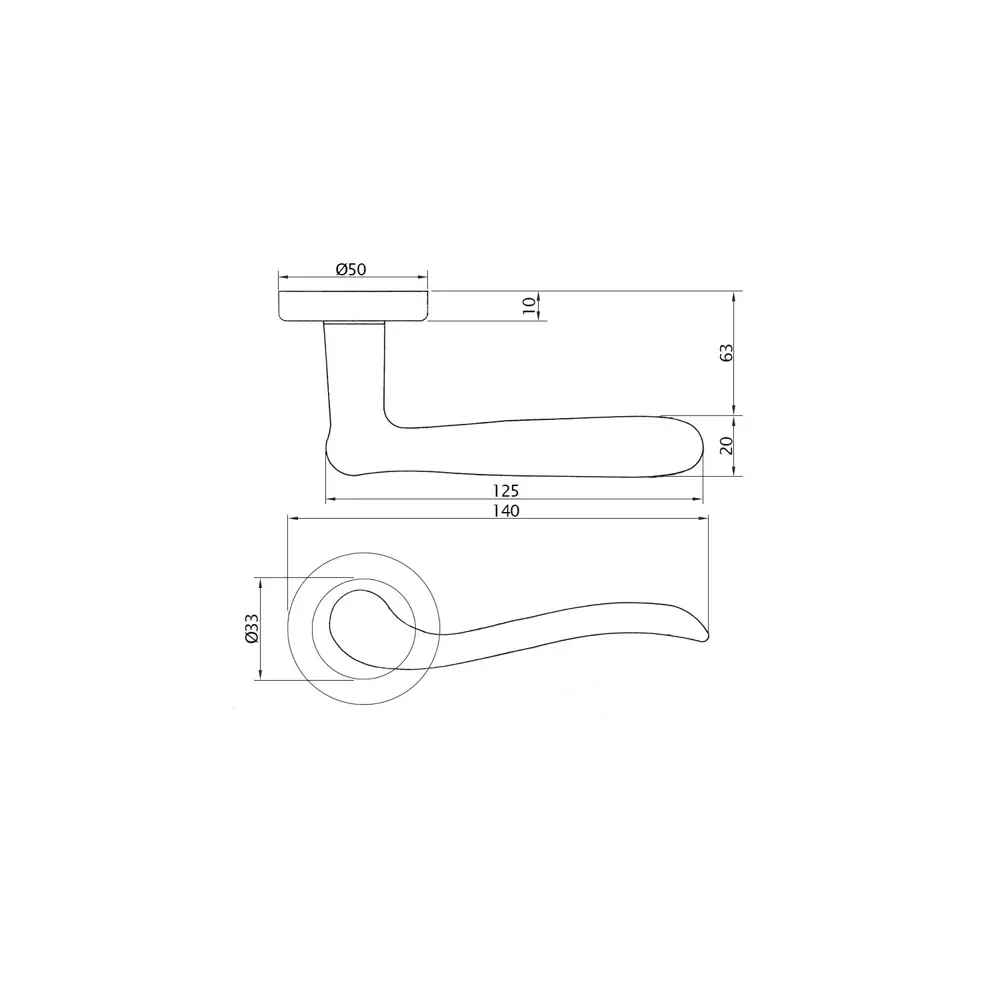 Фото 3 Ручка DoorLock Звездная линия Tessera M096 AS-SR античное серебро A=35-55мм