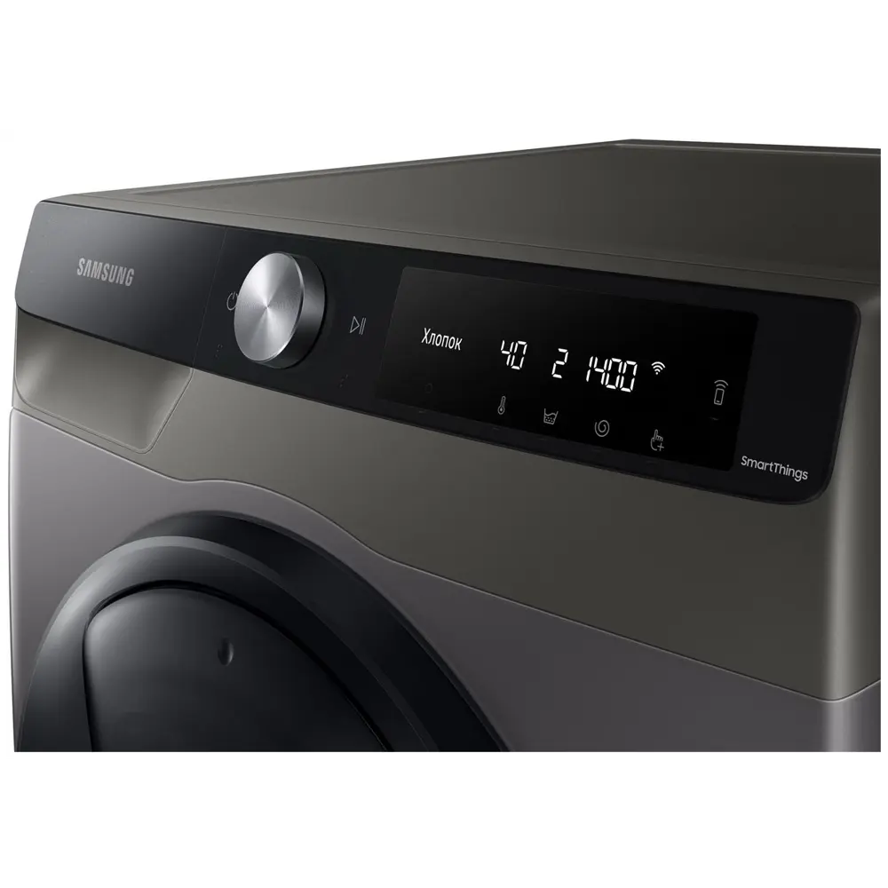 Фото 3 Стиральная машина с сушкой Samsung Wd10T654Cbxlp 60x85x60 см 10.50 кг цвет серебристый Фото 3 Стиральная машина с сушкой Samsung Wd10T654Cbxlp 60x85x60 см 10.50 кг цвет серебристый