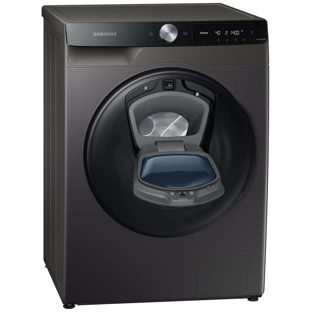 Фото 7 Стиральная машина с сушкой Samsung Wd10T654Cbxlp 60x85x60 см 10.50 кг цвет серебристый Фото 7 Стиральная машина с сушкой Samsung Wd10T654Cbxlp 60x85x60 см 10.50 кг цвет серебристый