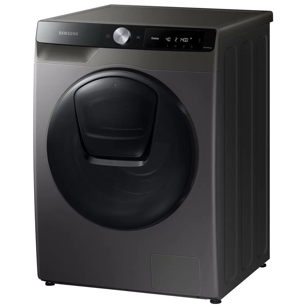 Фото 9 Стиральная машина с сушкой Samsung Wd10T654Cbxlp 60x85x60 см 10.50 кг цвет серебристый Фото 9 Стиральная машина с сушкой Samsung Wd10T654Cbxlp 60x85x60 см 10.50 кг цвет серебристый