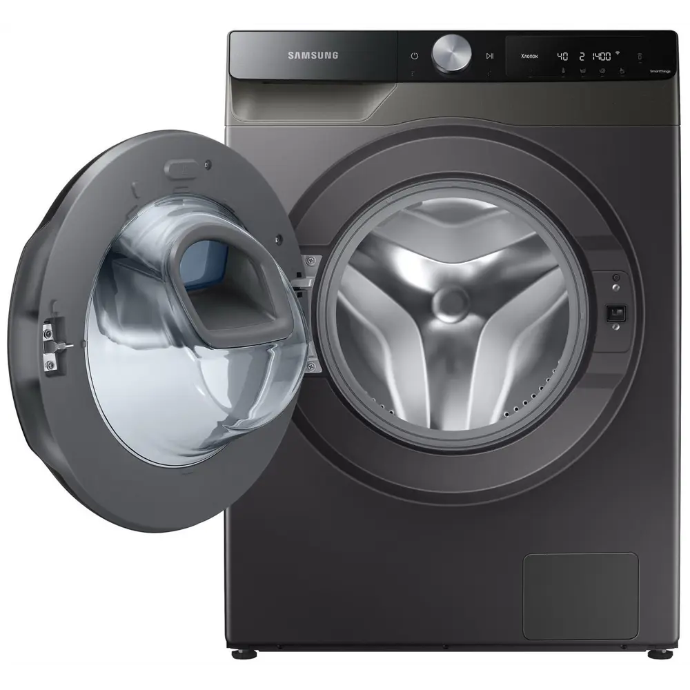 Фото 4 Стиральная машина с сушкой Samsung Wd10T654Cbxlp 60x85x60 см 10.50 кг цвет серебристый Фото 4 Стиральная машина с сушкой Samsung Wd10T654Cbxlp 60x85x60 см 10.50 кг цвет серебристый