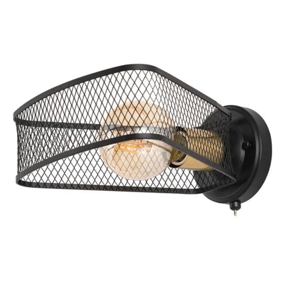 Фото Настенный светильник Arte lamp A7044ap-1bk цвет черный Фото Настенный светильник Arte lamp A7044ap-1bk цвет черный