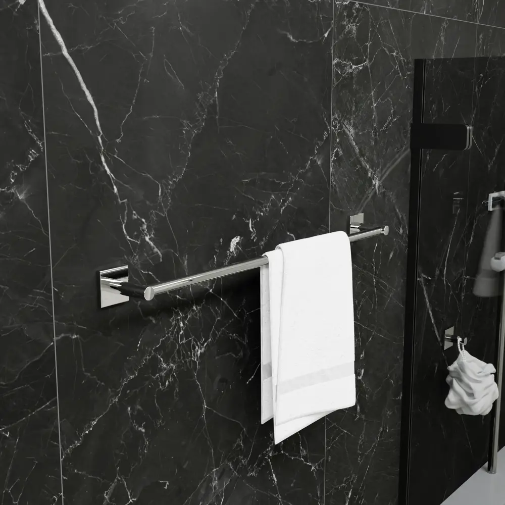 Фото 2 Держатель для полотенец Fixsen Lux Chrome FX-15001A 64 см хром Фото 2 Держатель для полотенец Fixsen Lux Chrome FX-15001A 64 см хром