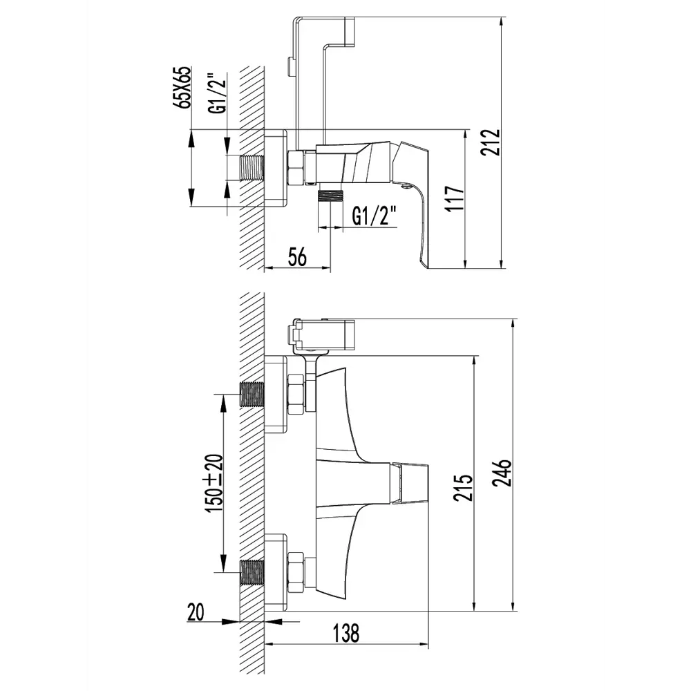 Фото 6 Смеситель для биде LEMARK Unit LM4518C Фото 6 Смеситель для биде LEMARK Unit LM4518C