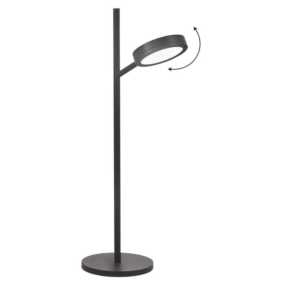 Фото Настольная лампа светодиодная Crystal Lux Clt 027tl bl нейтральный белый свет цвет черный Фото Настольная лампа светодиодная Crystal Lux Clt 027tl bl нейтральный белый свет цвет черный