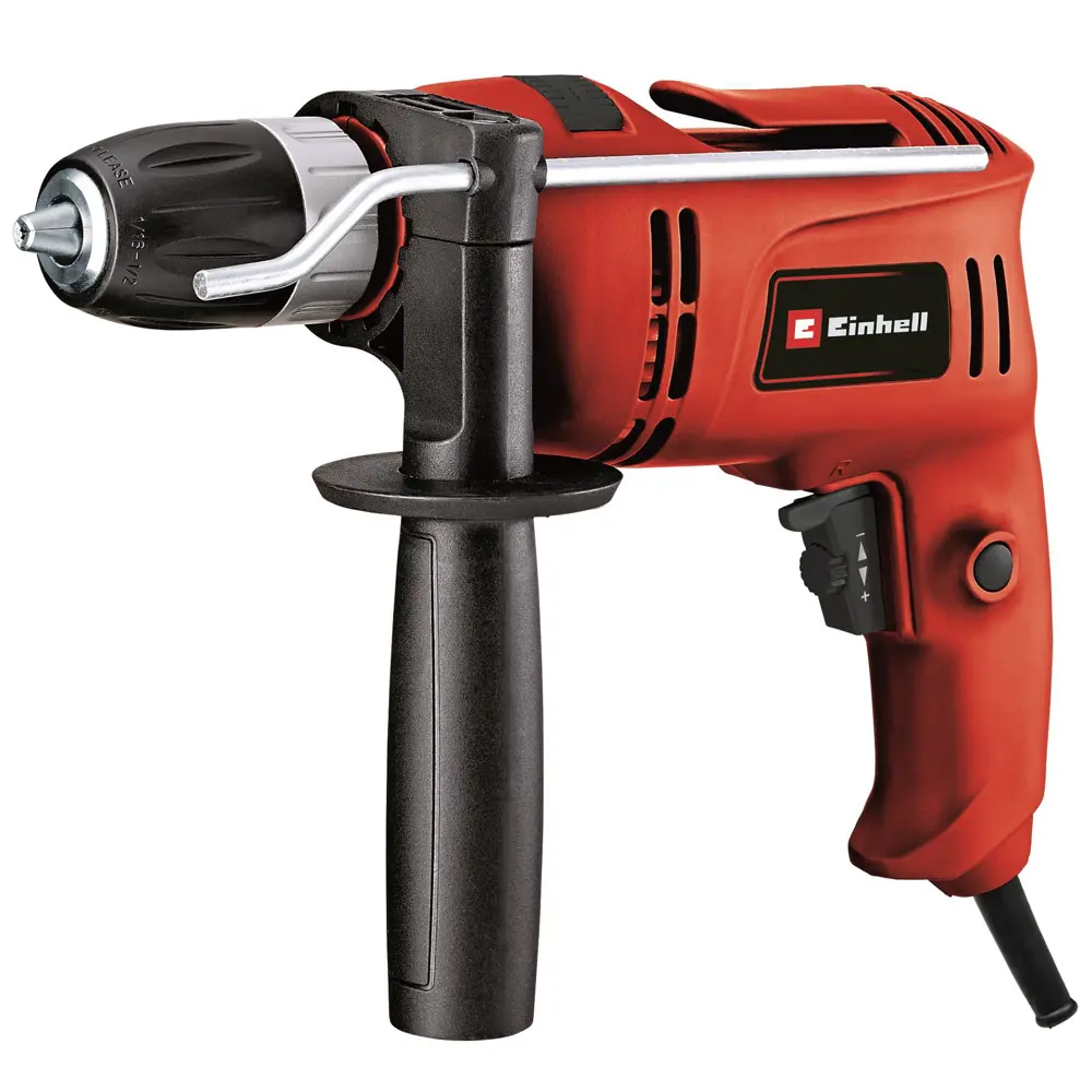 Фото Дрель сетевая ударная EINHELL TC-ID 650 E 4258682, 650 Вт Фото Дрель сетевая ударная EINHELL TC-ID 650 E 4258682, 650 Вт