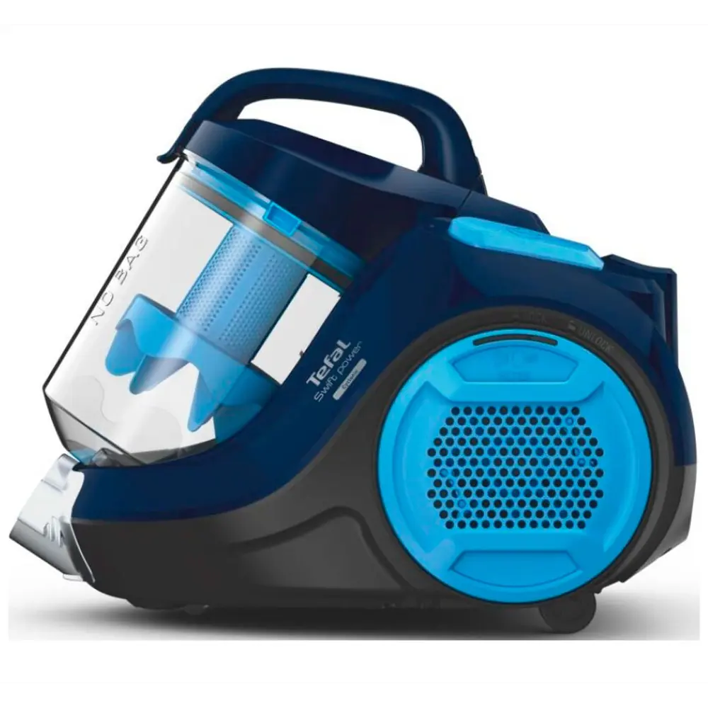 Фото 3 Пылесос с контейнером Tefal Swift Power Cyclonic TW2971EA, 750 Вт, 1.2 л Фото 3 Пылесос с контейнером Tefal Swift Power Cyclonic TW2971EA, 750 Вт, 1.2 л