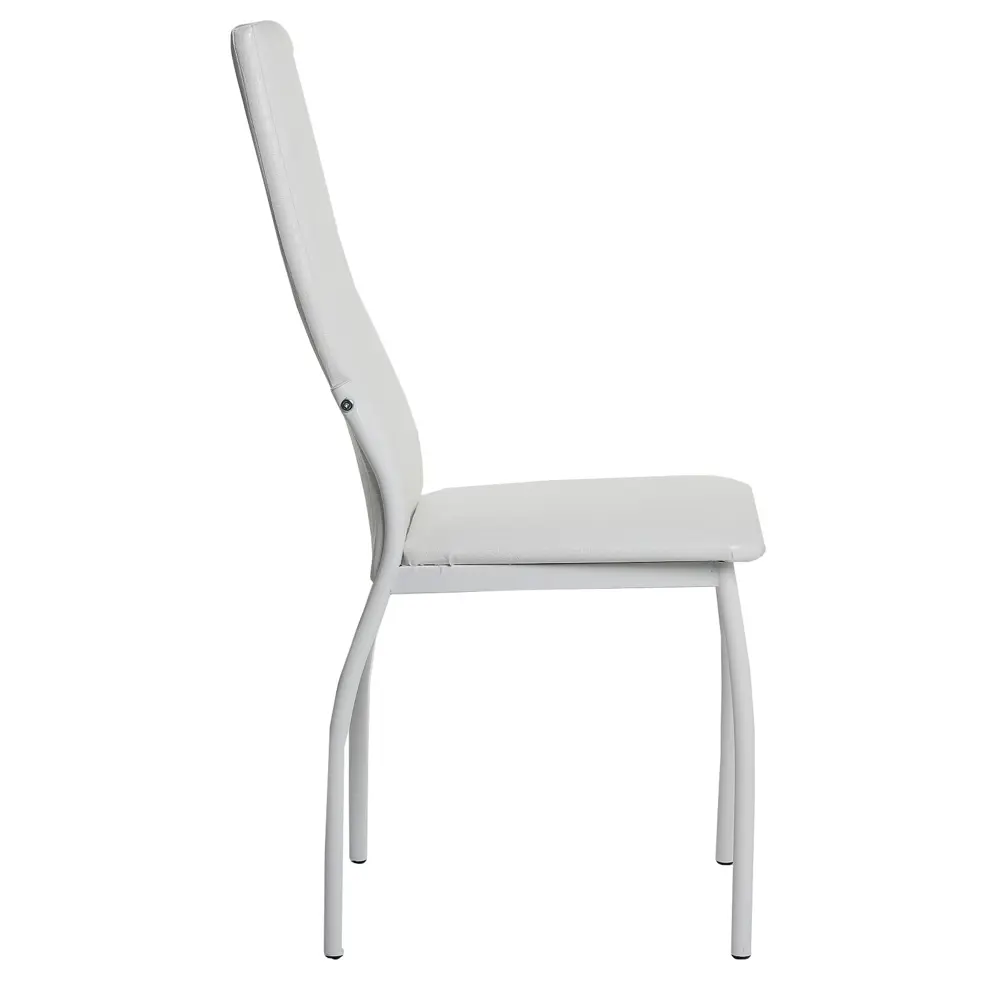 Фото 7 Стул Forpost shop 4071263 43x100x43 см искусственная кожа цвет белый