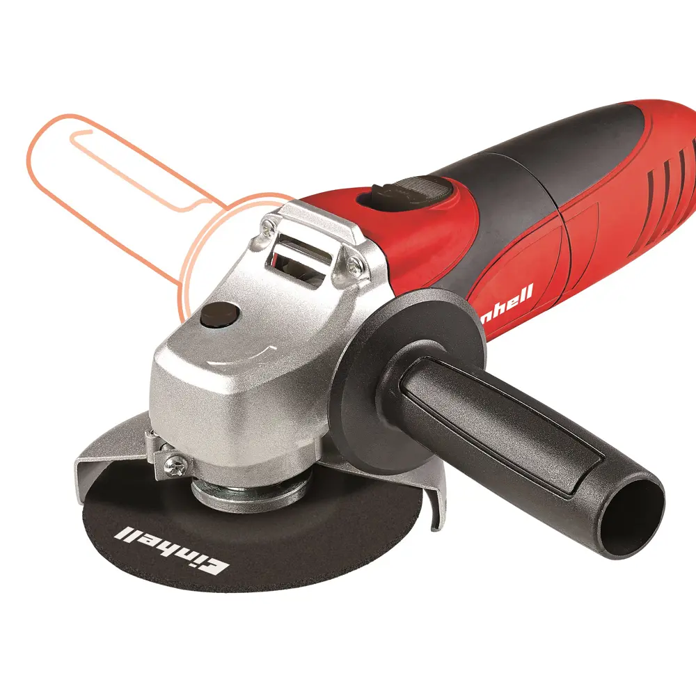 Фото 2 УШМ (болгарка) сетевая Einhell TC-AG 115 4430618, 500 Вт, 115 мм Фото 2 УШМ (болгарка) сетевая Einhell TC-AG 115 4430618, 500 Вт, 115 мм
