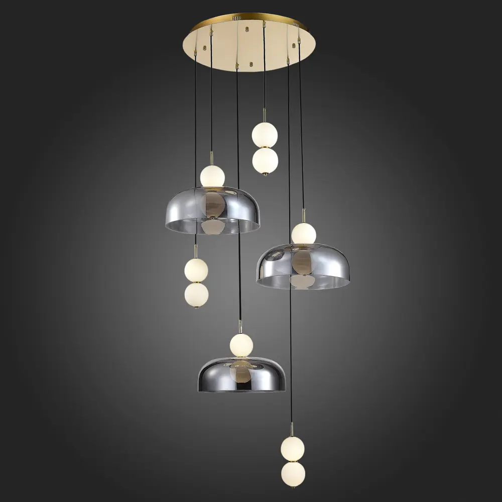Фото 6 Светильник подвесной светодиодный St luce Ode sl6112.203.42 15 м² нейтральный белый свет цвет жёлтый/золотой Фото 6 Светильник подвесной светодиодный St luce Ode sl6112.203.42 15 м² нейтральный белый свет цвет жёлтый/золотой