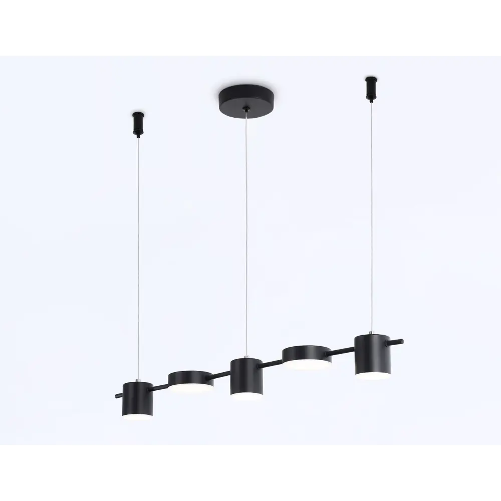 Фото 3 Светильник подвесной светодиодный Ambrella light Fl51681 28 м² регулируемый белый свет цвет черный Фото 3 Светильник подвесной светодиодный Ambrella light Fl51681 28 м² регулируемый белый свет цвет черный