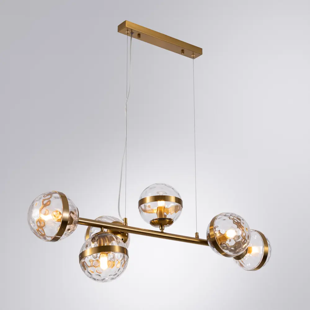 Фото 2 Люстра потолочная ARTE LAMP A7770SP-6PB A7770SP-6PB 6 ламп 10 м² цвет медный Фото 2 Люстра потолочная ARTE LAMP A7770SP-6PB A7770SP-6PB 6 ламп 10 м² цвет медный