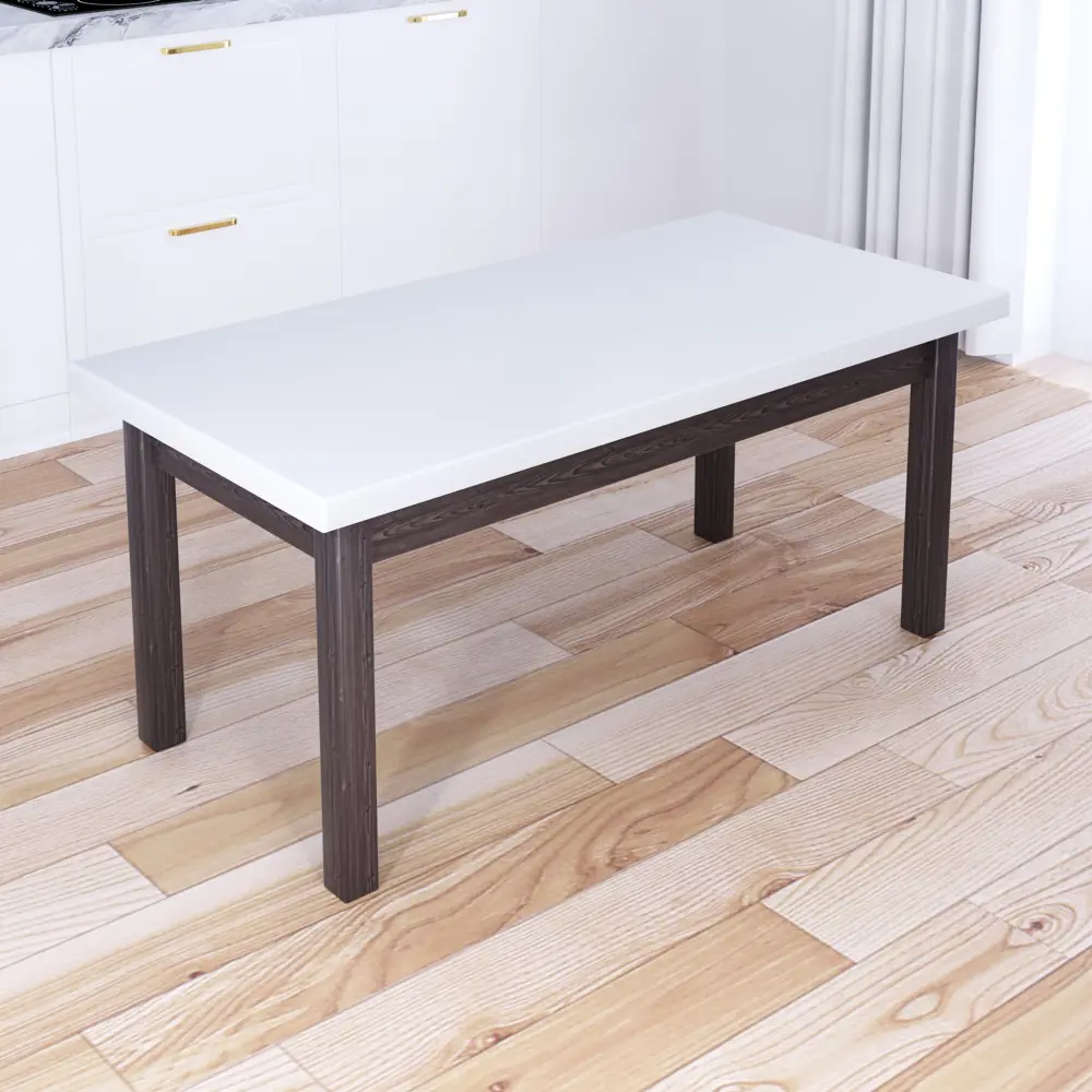 Фото 3 Журнальный столик прямоугольный Solarius 60x80x46 см белый 601-10525