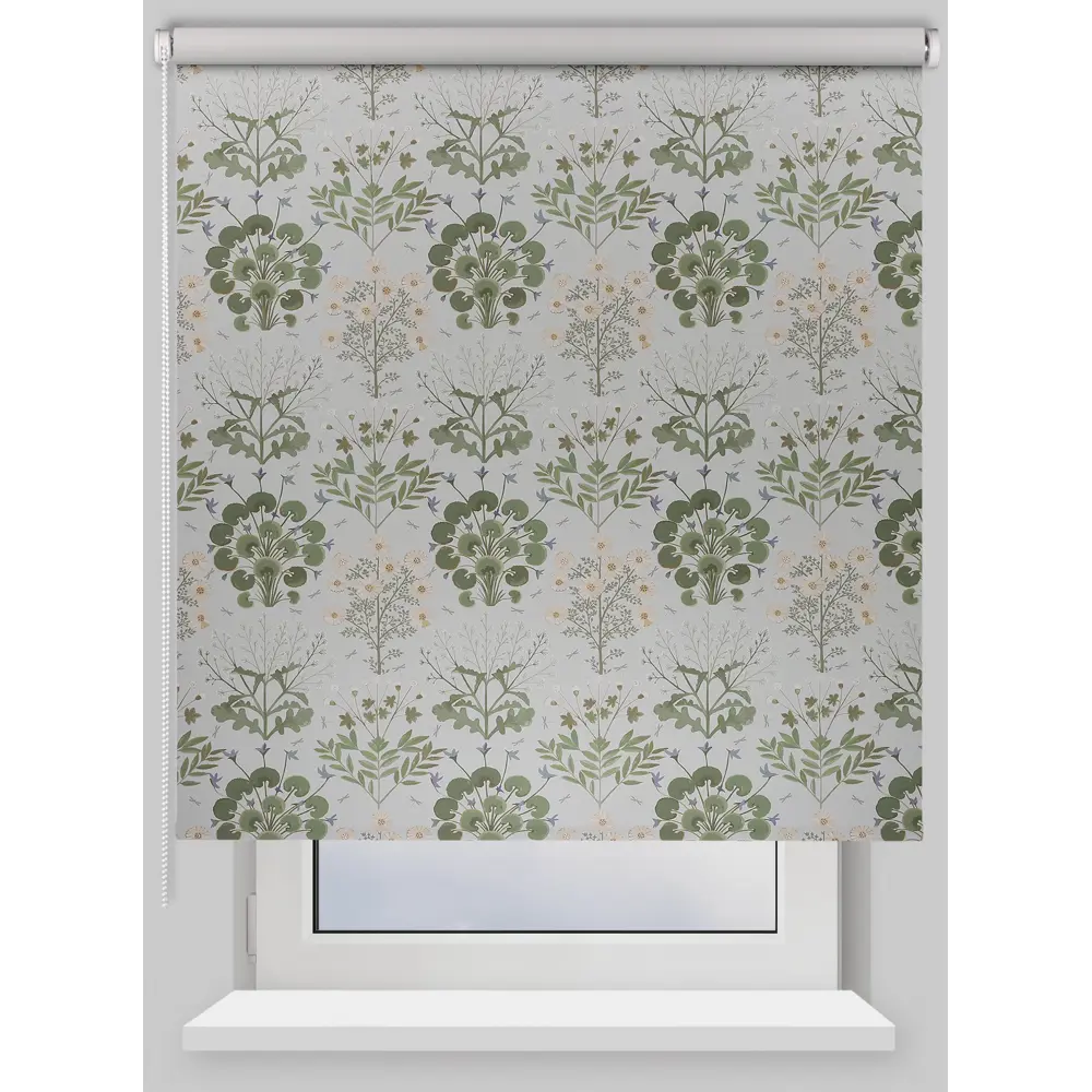 Фото Рулонная штора блэкаут Prakto Зеленый чай9403219067, 160x175см, цвет зеленый