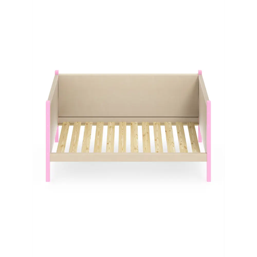 Фото 3 Кровать Solarius Тахта реечное основание tahta-obiv-spin-beg90-170roz 100 x 101 x 180 см дерево цвет бежевый/розовый Фото 3 Кровать Solarius Тахта реечное основание tahta-obiv-spin-beg90-170roz 100 x 101 x 180 см дерево цвет бежевый/розовый