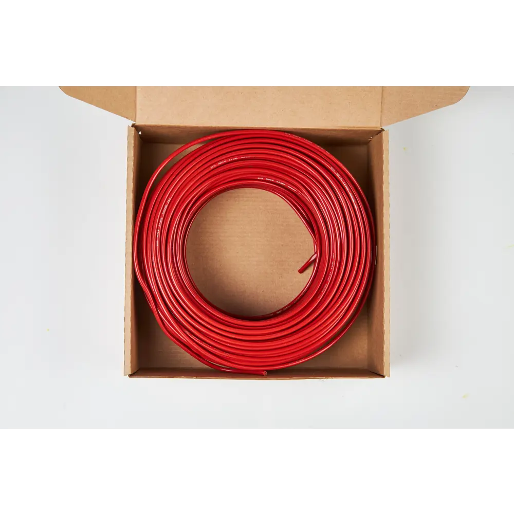 Фото Провод монтажный Flexicore H07V-K 1x2.5 100 м цвет красный Фото Провод монтажный Flexicore H07V-K 1x2.5 100 м цвет красный