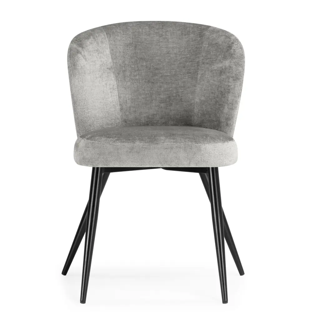 Фото 8 Стул Woodville 15835 48x81x55 см велюр цвет черный Фото 8 Стул Woodville 15835 48x81x55 см велюр цвет черный