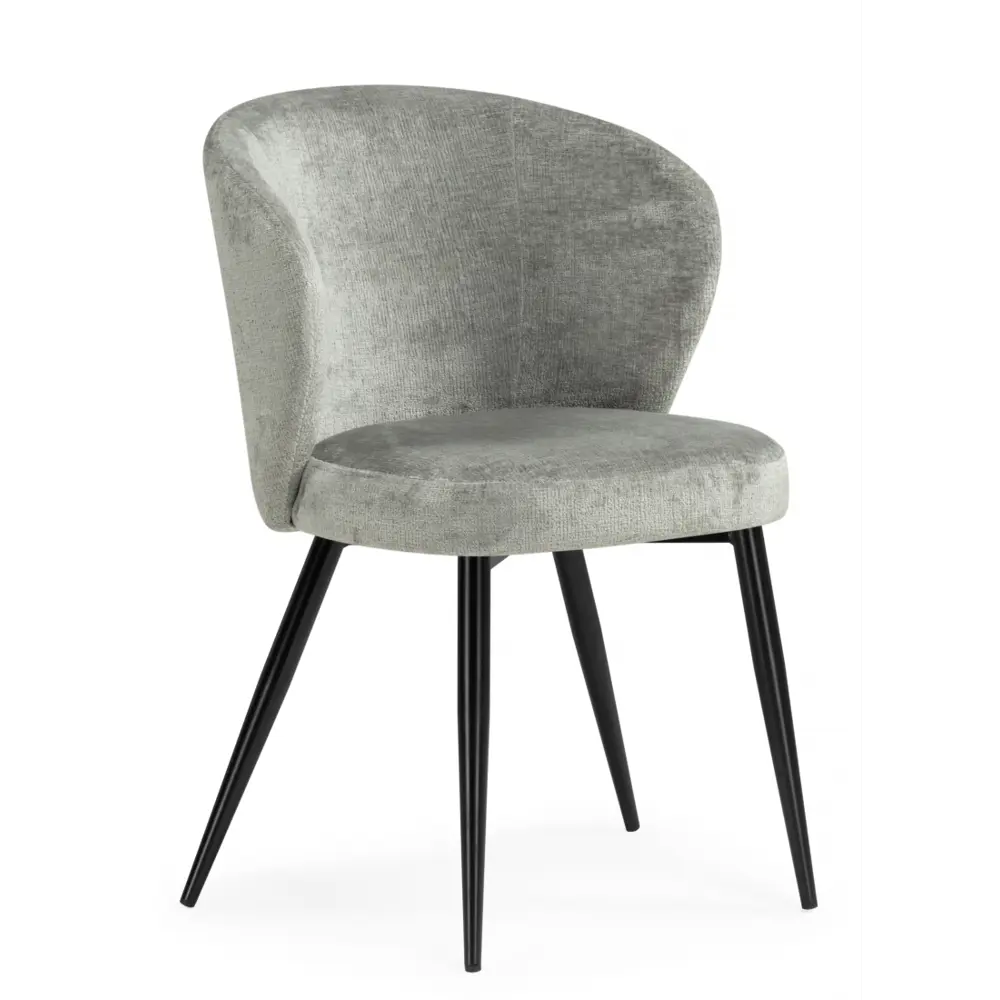 Фото 10 Стул Woodville 15835 48x81x55 см велюр цвет черный Фото 10 Стул Woodville 15835 48x81x55 см велюр цвет черный