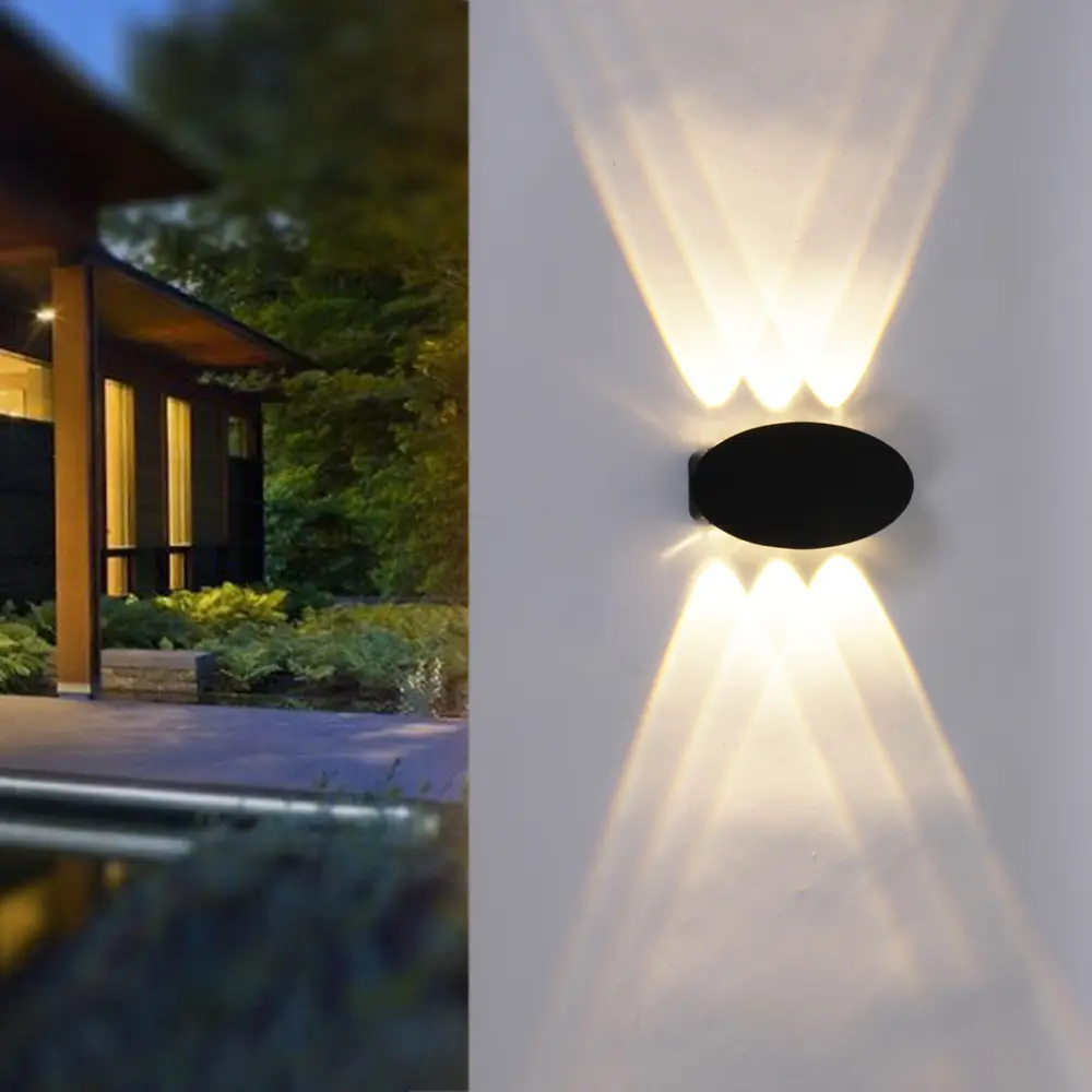 Фото 3 Светильник уличный настенный светодиодный Reluce 86853-9.2-006kt led6w bk IP65 цвет черный Фото 3 Светильник уличный настенный светодиодный Reluce 86853-9.2-006kt led6w bk IP65 цвет черный