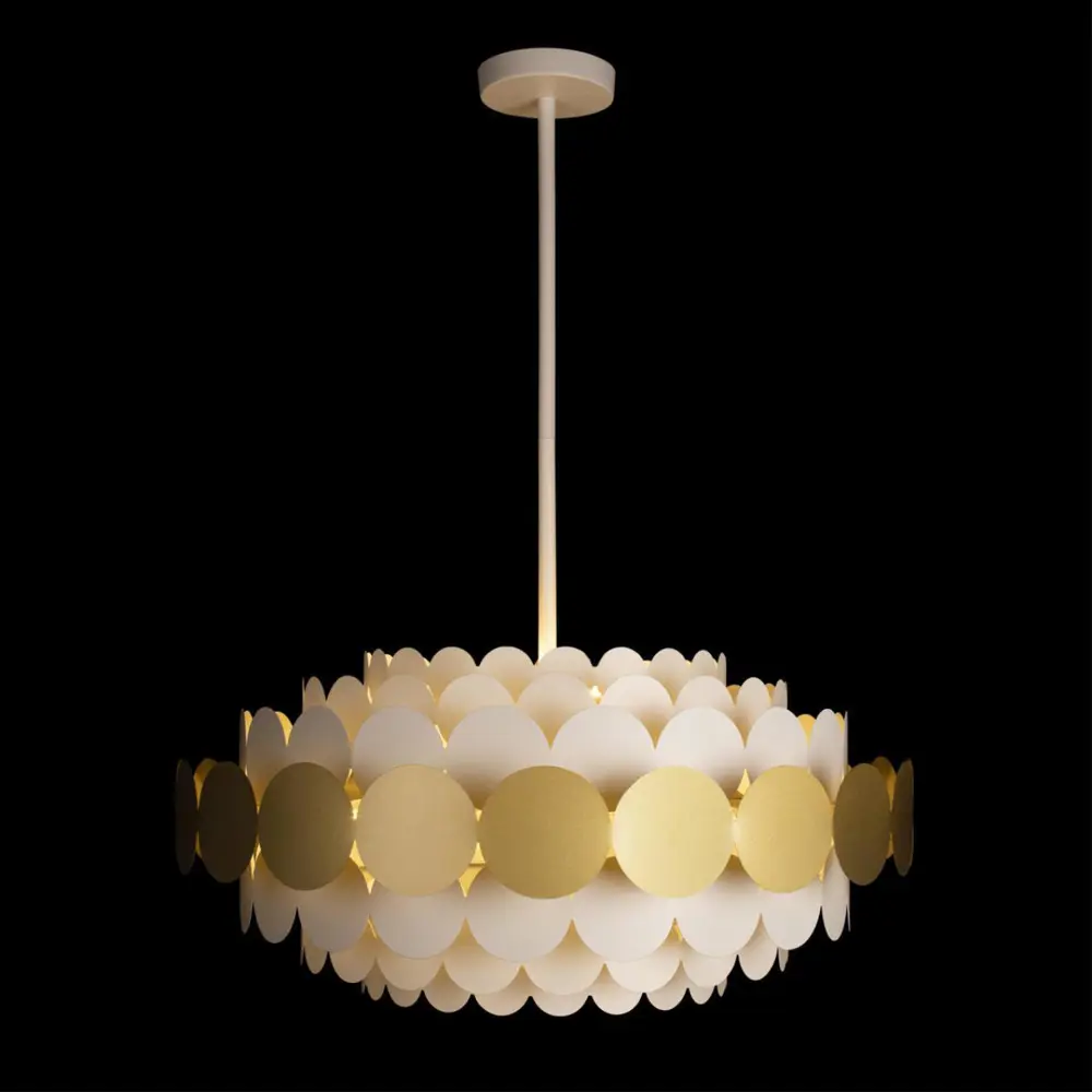 Фото 2 Люстра подвесная Loft it Juicy 10310/s gold 9 ламп 18 м² цвет белый