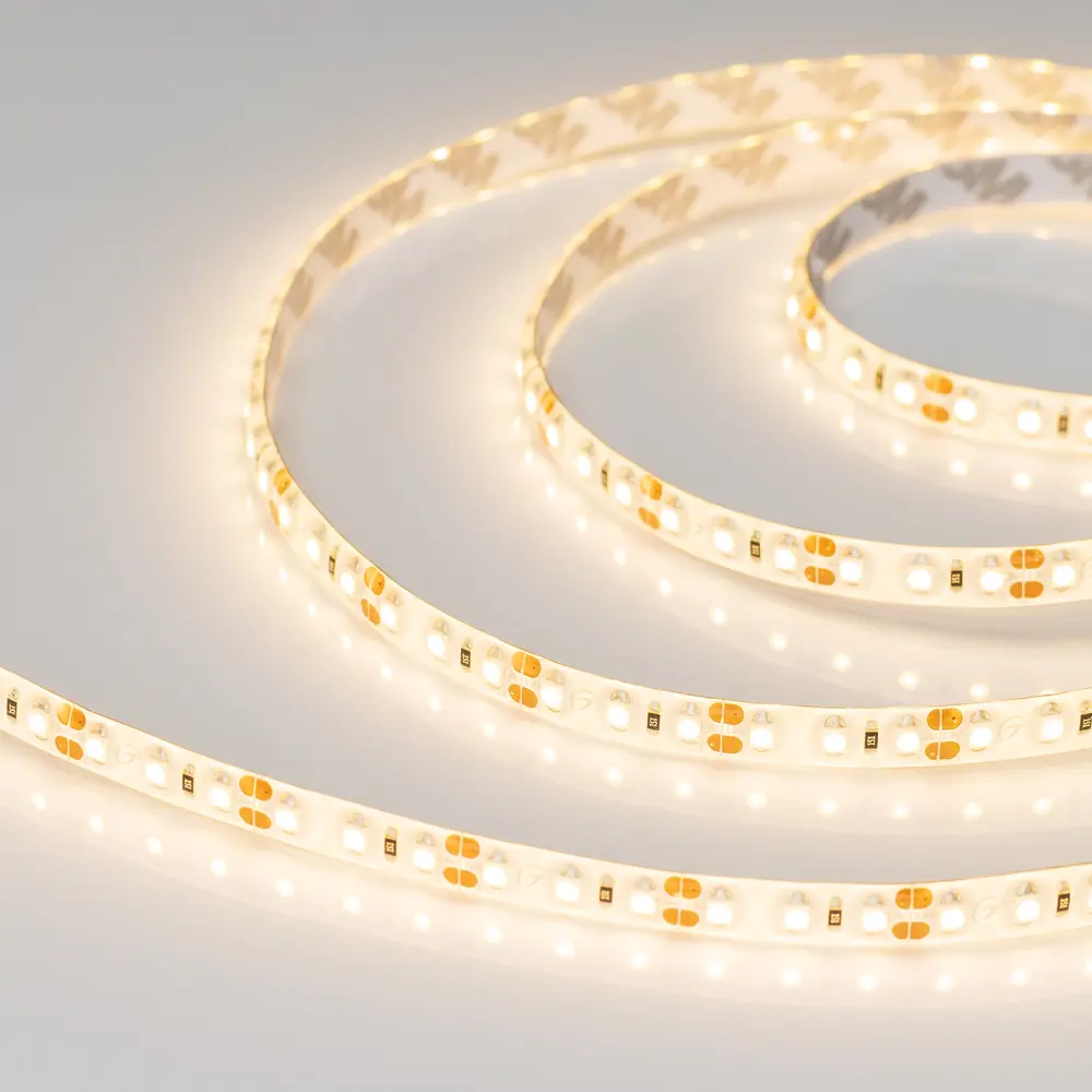 Фото 2 Светодиодная лента ARLIGHT 015730(2) SMD 2835 120 диод/8.4 Вт/м 12 В IP65 5 м теплый белый свет Фото 2 Светодиодная лента ARLIGHT 015730(2) SMD 2835 120 диод/8.4 Вт/м 12 В IP65 5 м теплый белый свет